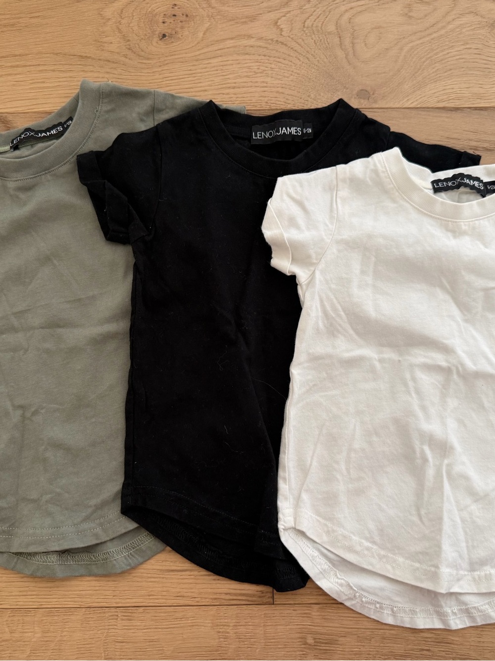 Lenox & James Baby t-shirt bundle of 3